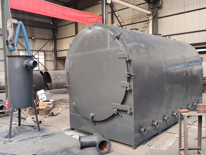 What is the output of carbonization furnace related to